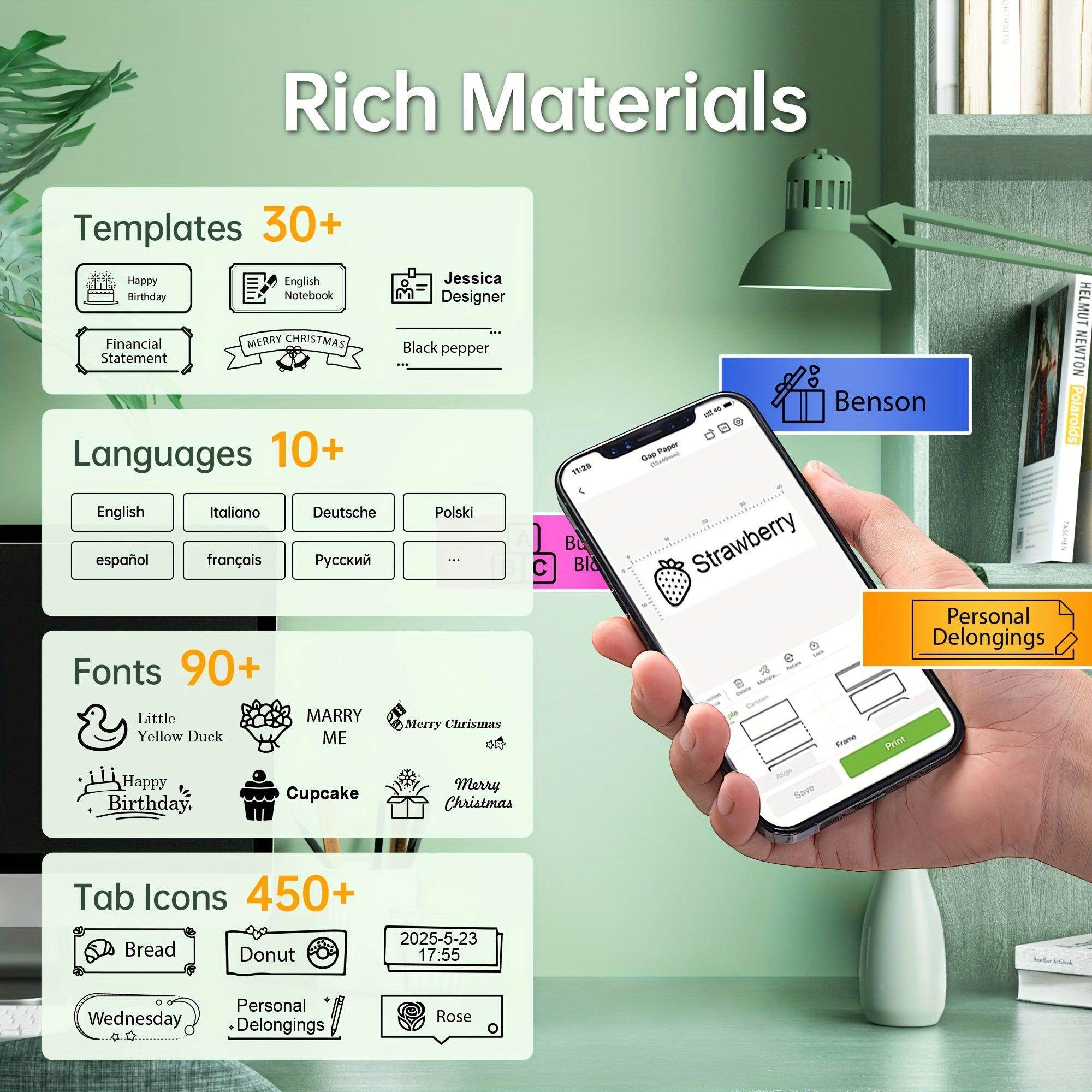 Label Maker Machine With Tape - My Store