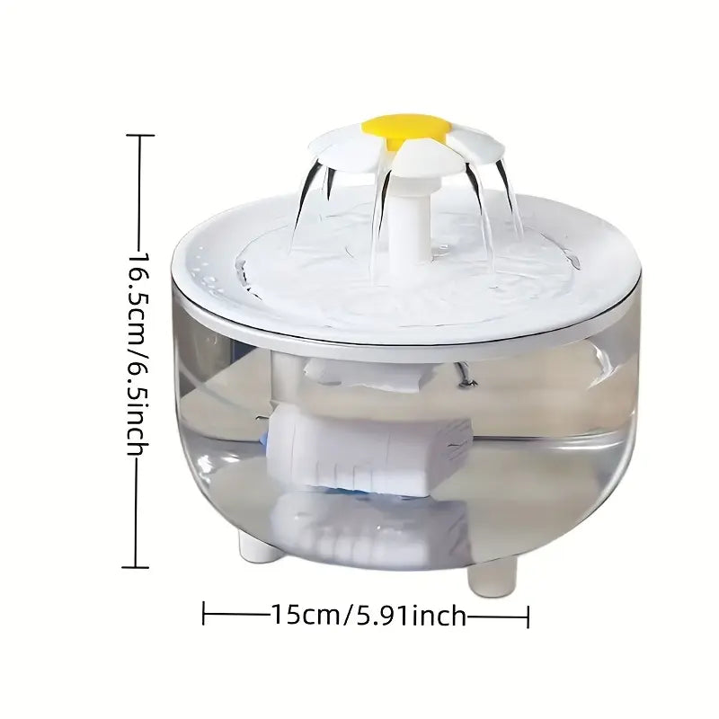 FloralFlow Automatic Pet Water Fountain