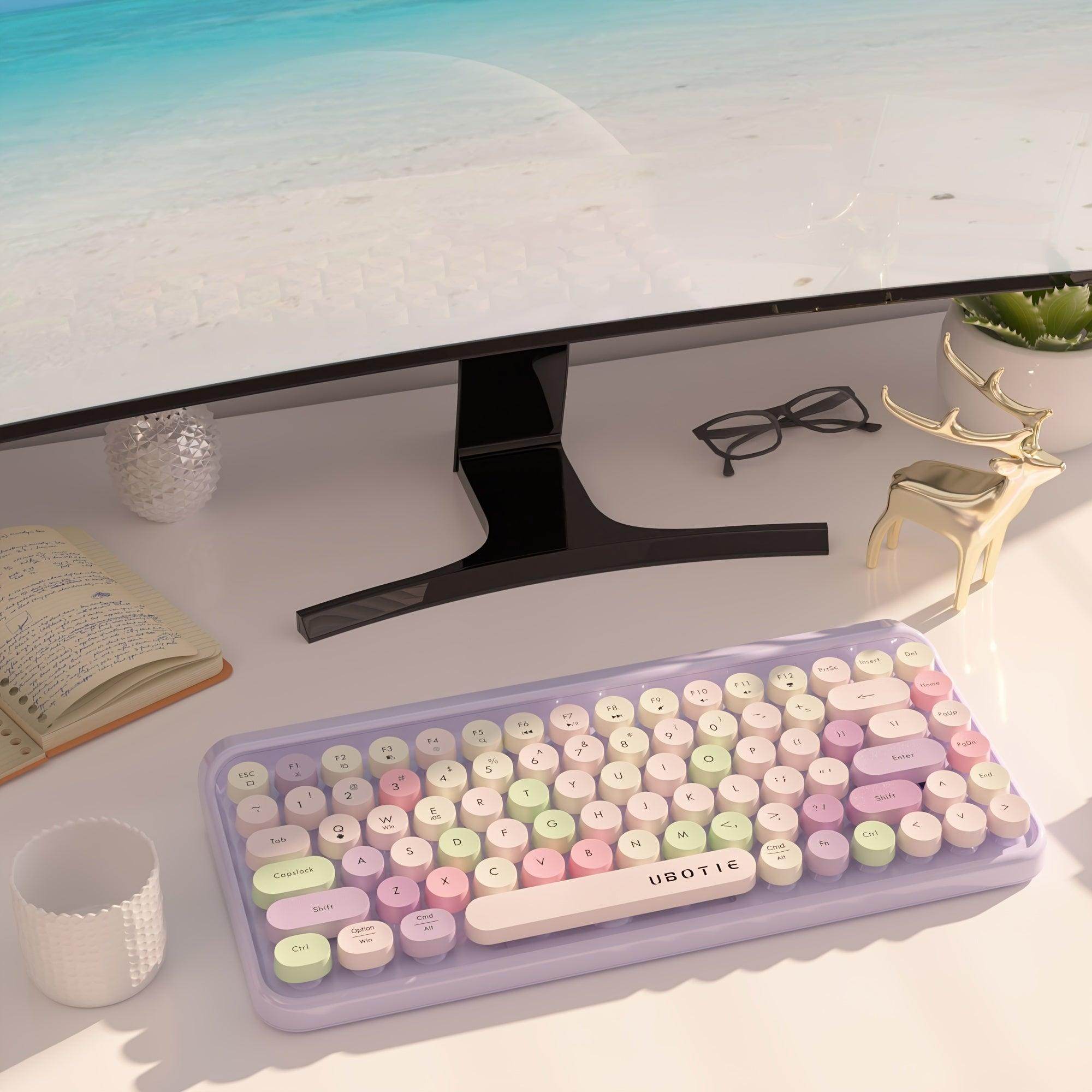 Wireless Retro Keyboard - My Store