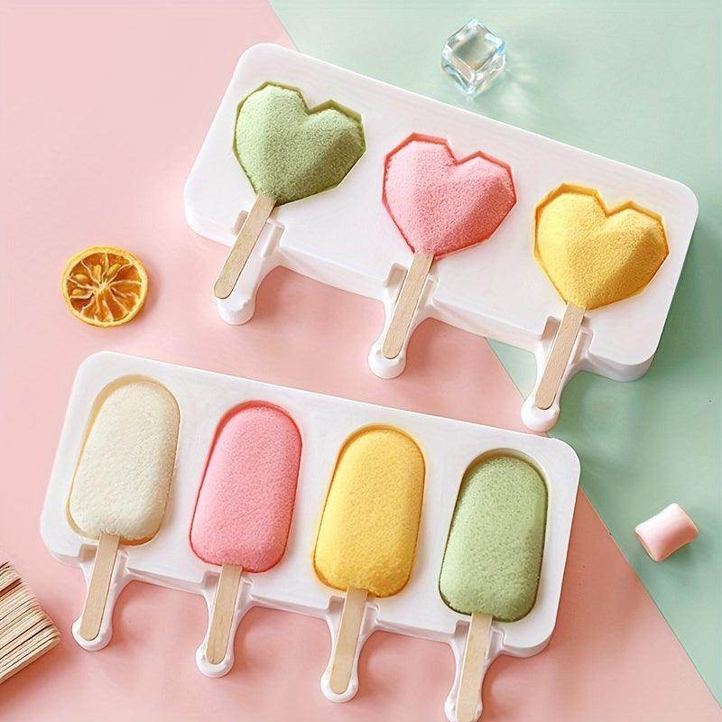 Silicone Ice Cream & Cake Molds - 2/50pcs Multipurpose Set - My Store