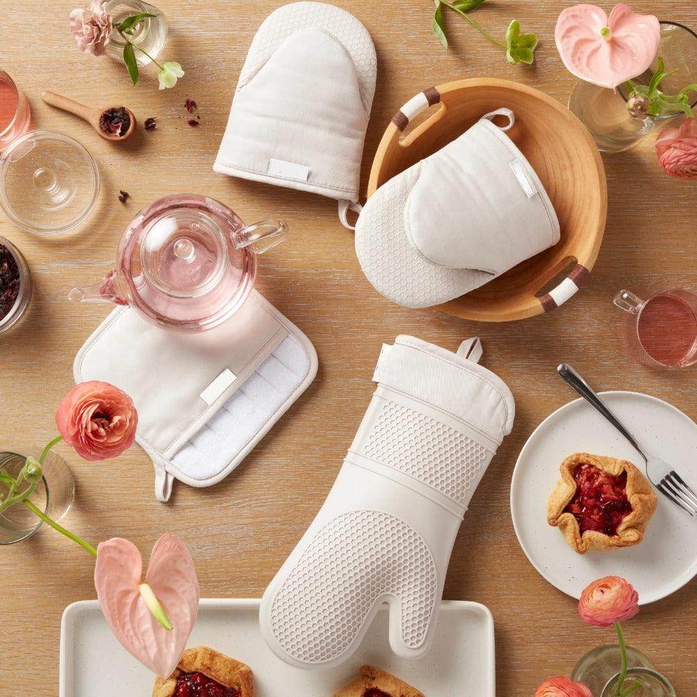 Beige Silicone 4-Piece Kitchen Set - My Store