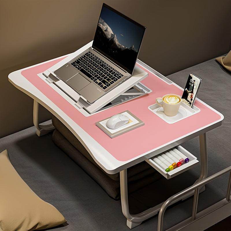 Foldable Laptop Desk with Cup & Phone Holder - My Store