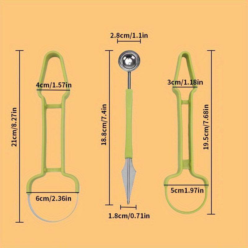 4-in-1 Stainless Steel Fruit Tool - My Store