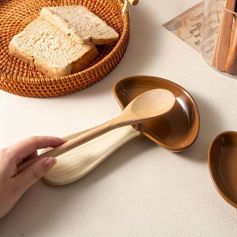 Mushroom-Shaped Ceramic Tray - My Store