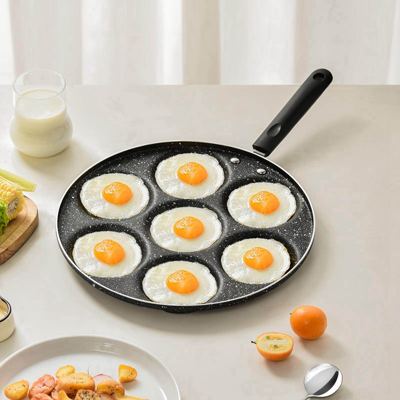 7-Hole Non-Stick Frying Pan for Eggs & Pancakes - My Store