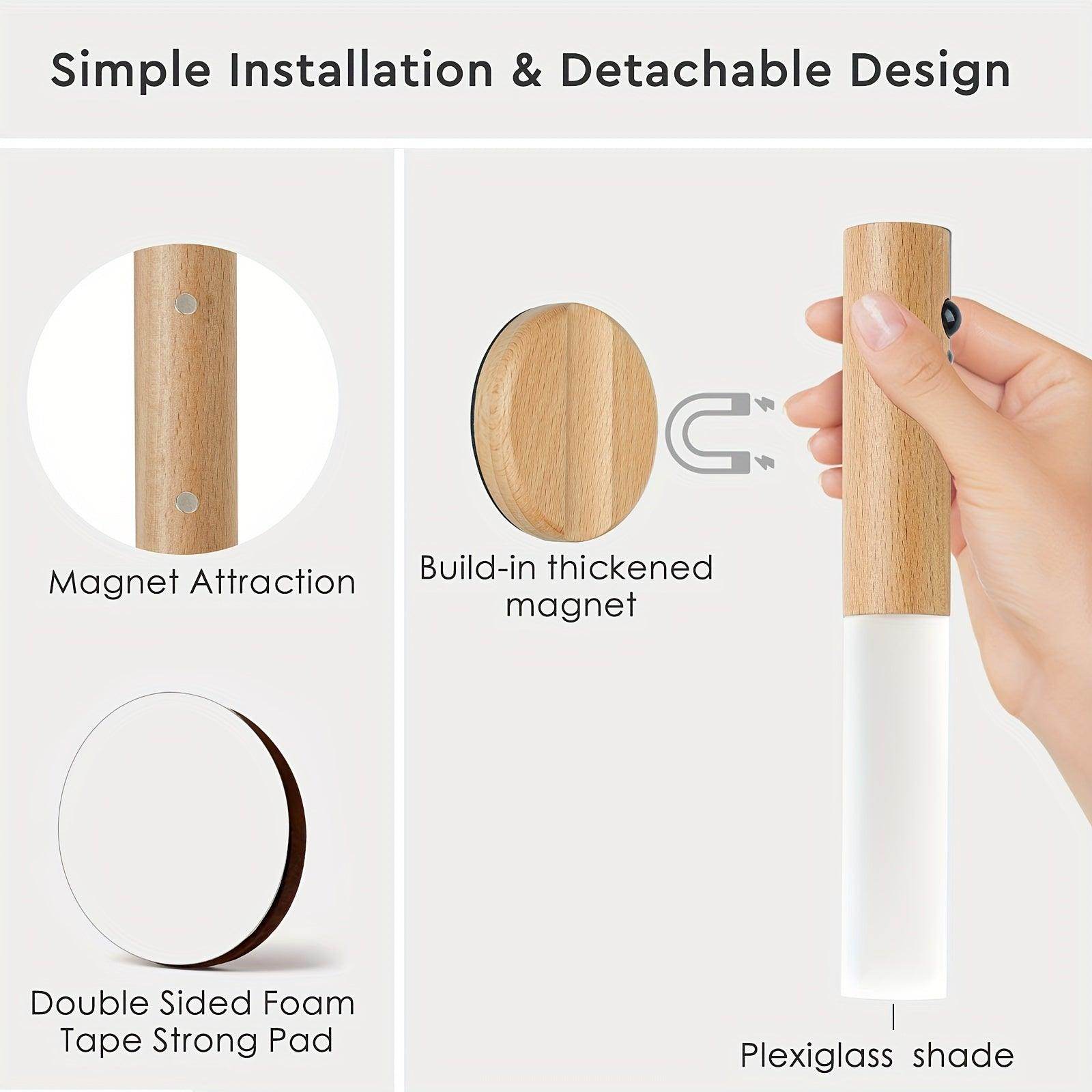 Modern Wall-Mounted Uplight Lamp with Motion Sensor - My Store