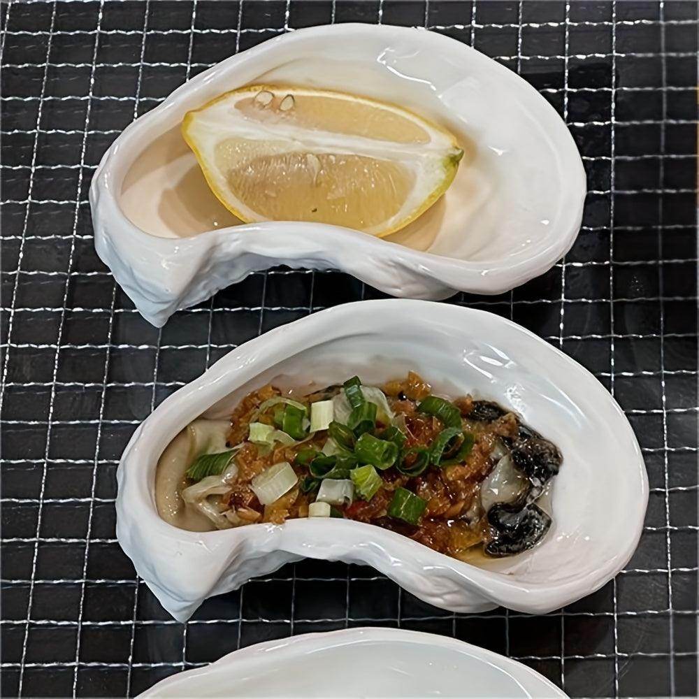 3pcs Set of Ceramic Oyster Dishes - My Store