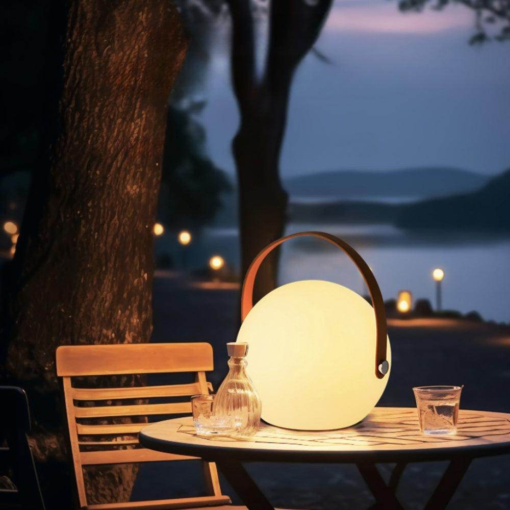 Rechargeable RGB LED Spherical Table Lamp – 16-Color Mood Light - My Store