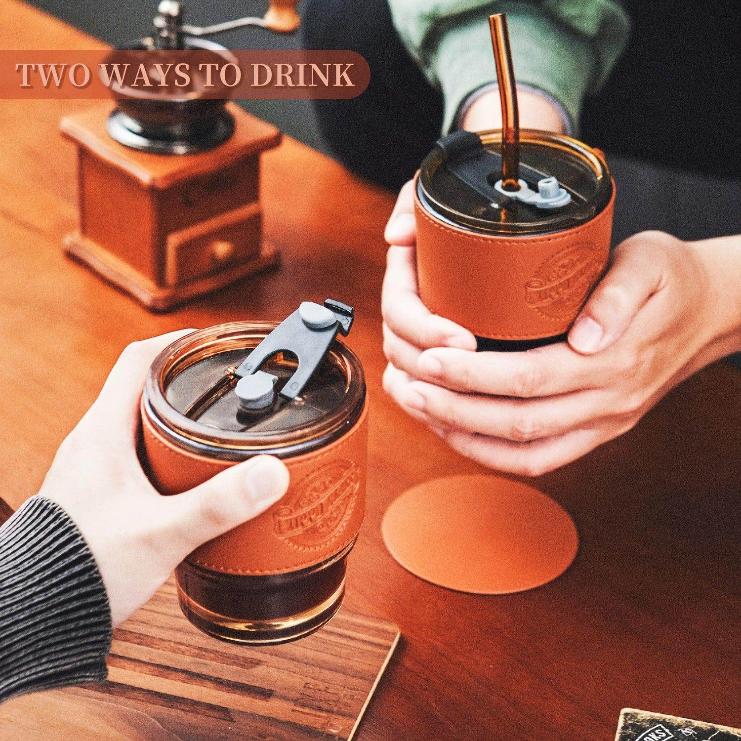 14 Oz Coffee Cup, Coffee Mug, Iced Coffee Cups With Lids - My Store