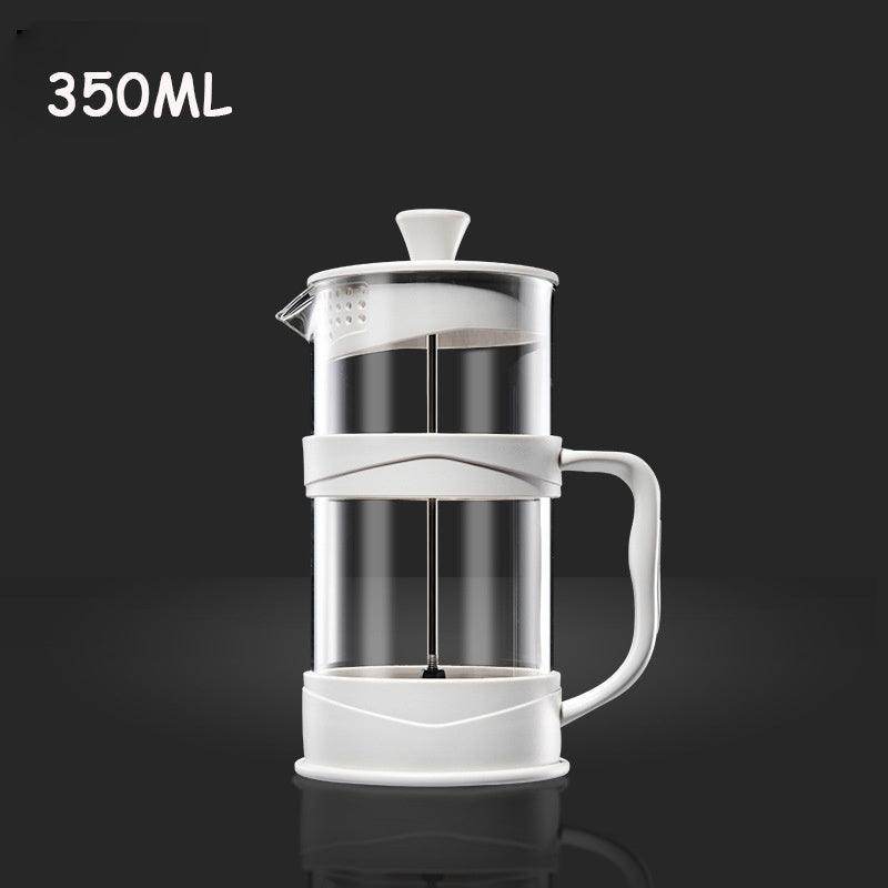 French Press Coffee Maker - Glass Tea Infuser with Hand-Pressed Filter - My Store