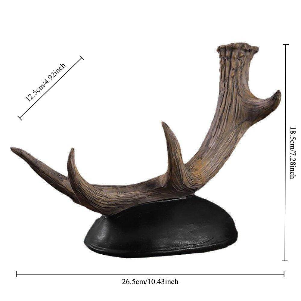 Elegant Deer Antler Wine Rack - My Store