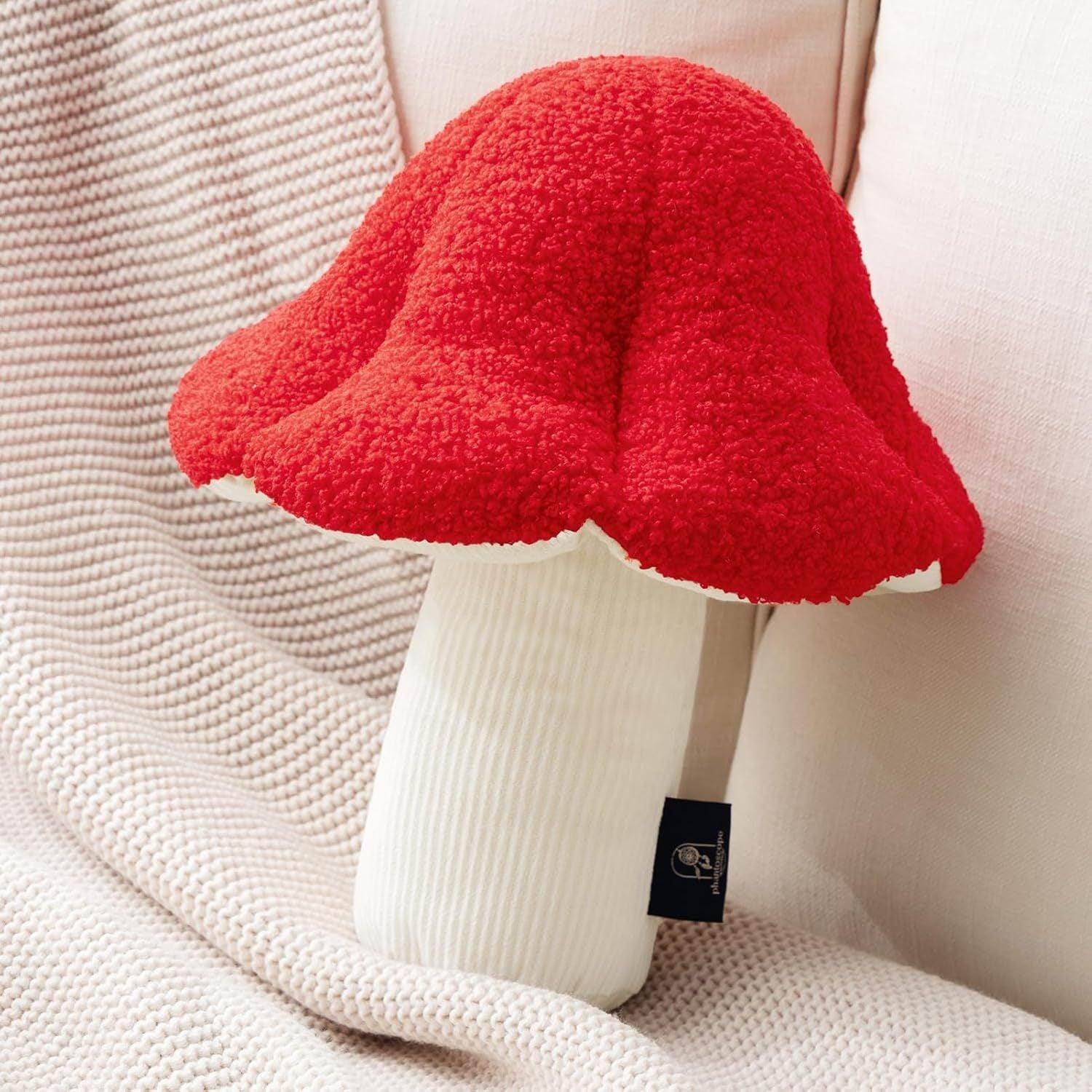 Mushroom Shaped Decorative Throw Pillow - My Store