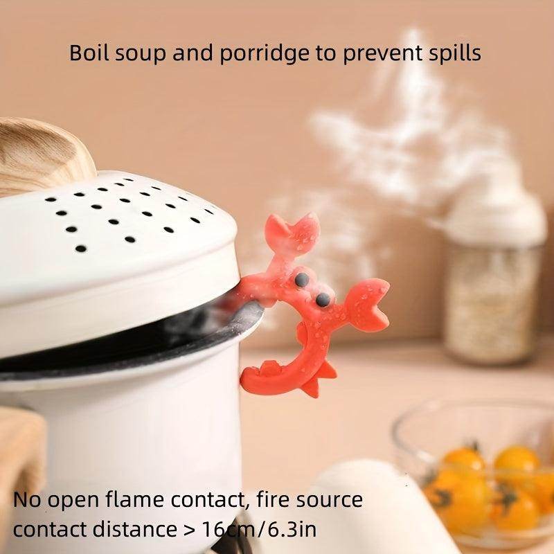 Cute Crab Silicone Spatula Holder - My Store