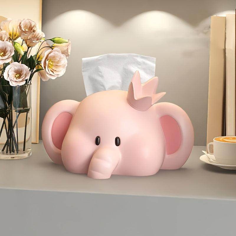 Chic Elephant-Shaped Tissue Box Holder - My Store