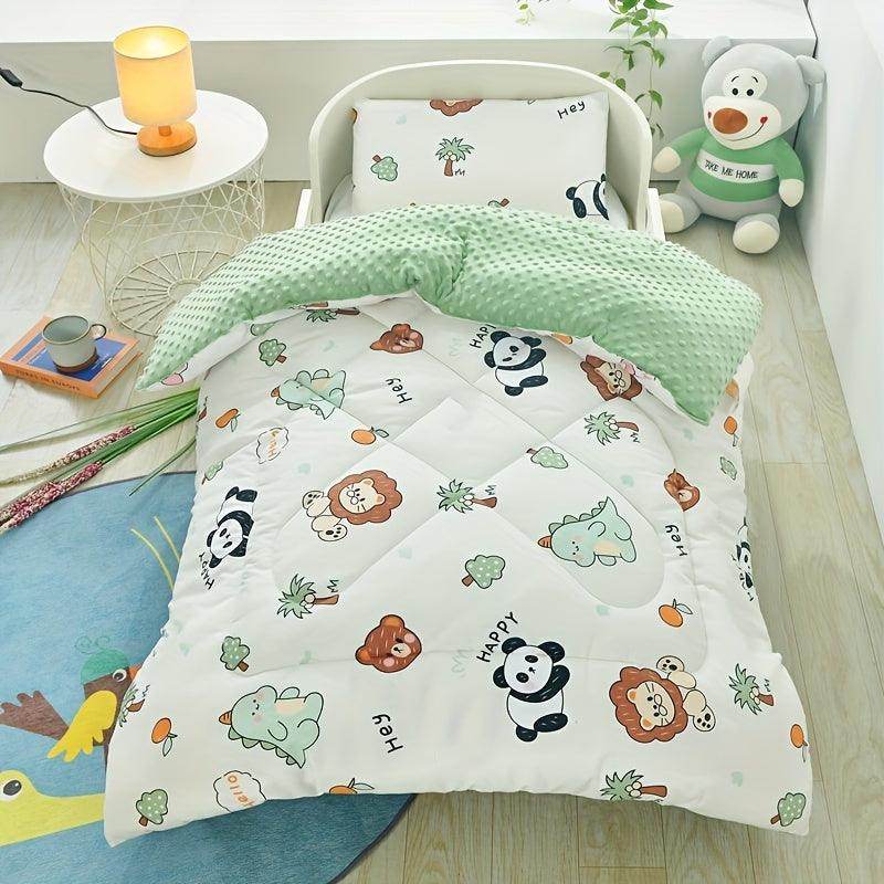 1pc Infants And Children's Comfort Bean Velvet Quilt - My Store