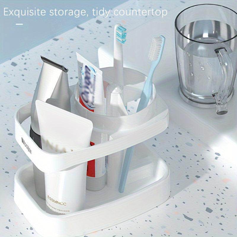 2-in-1 Toothbrush Holder with Cup - My Store