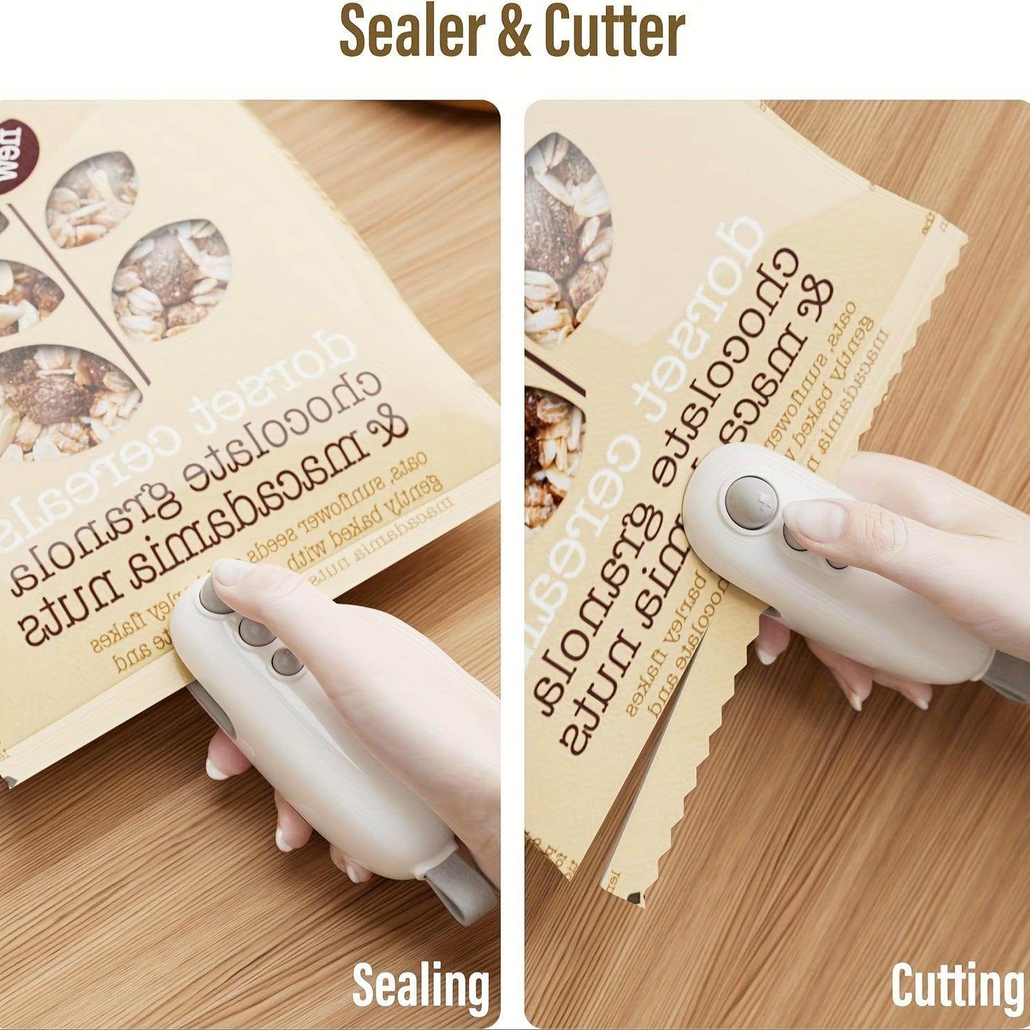 Mini Bag Sealer with Cutter - My Store