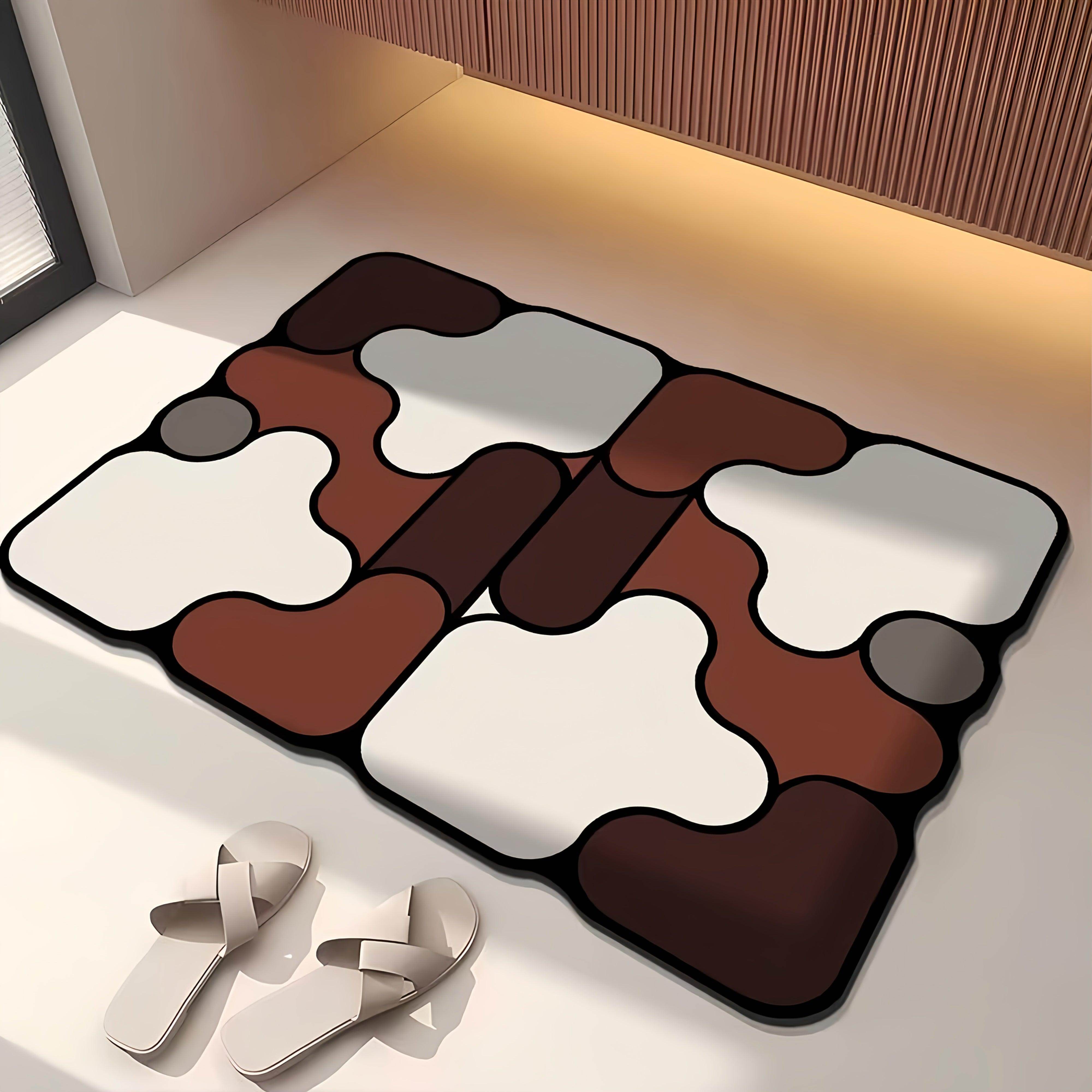 Creative Puzzle Diatomaceous Earth Bath Mat - My Store