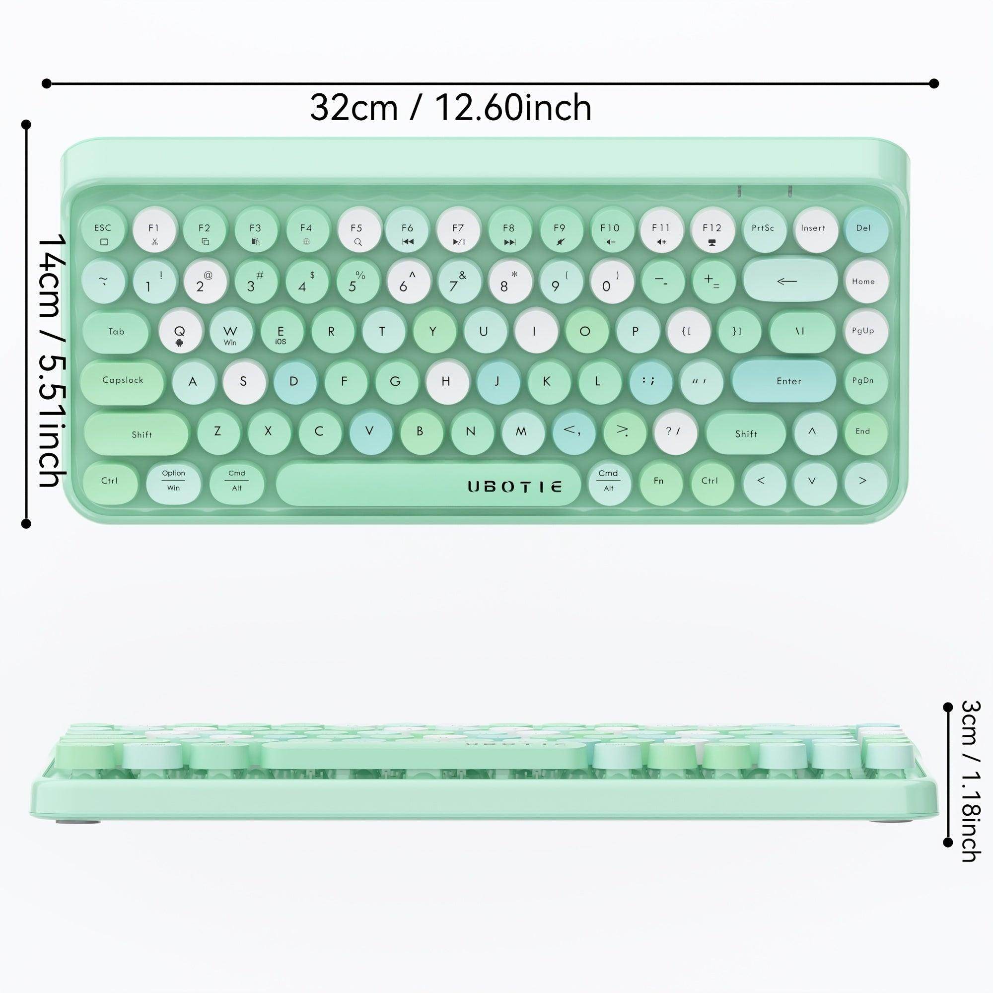 Wireless Retro Keyboard - My Store