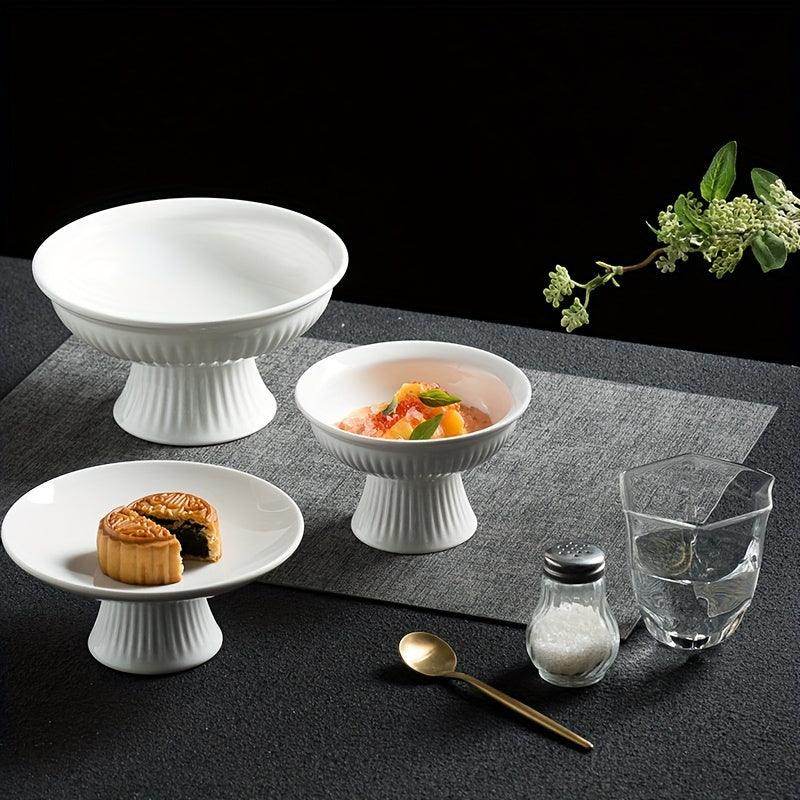 Creative Ceramic Round Tray Set (2pcs) - My Store