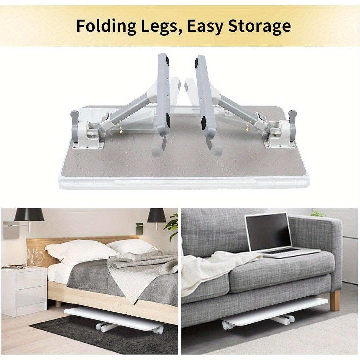 Adjustable Laptop Desk for Bed & Sofa - My Store