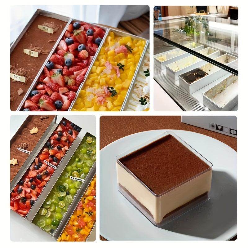 Versatile Aluminum Rectangular Cake Pan with Secure Base - My Store