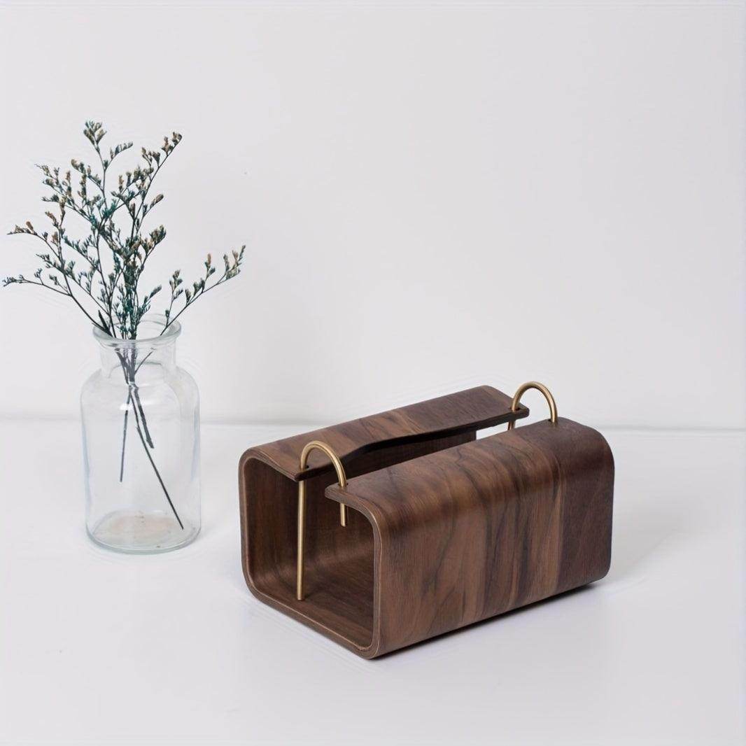 Wood Grain Tissue Holder - My Store