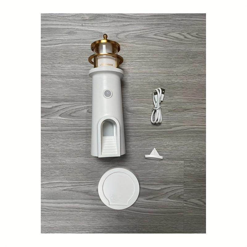 Lighthouse Night Light with Moon Projection - My Store