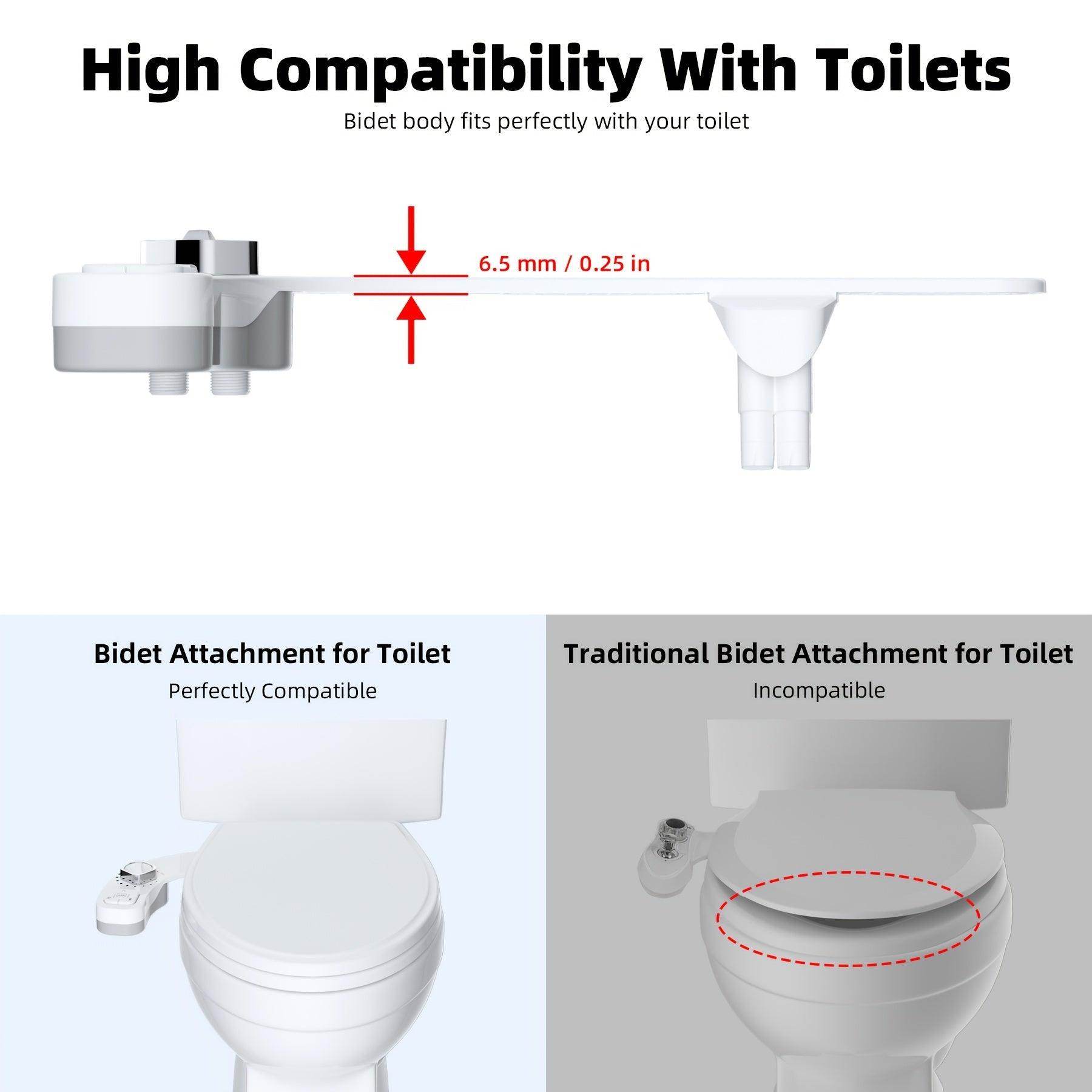 Dual Nozzle Toilet Seat Bidet - My Store