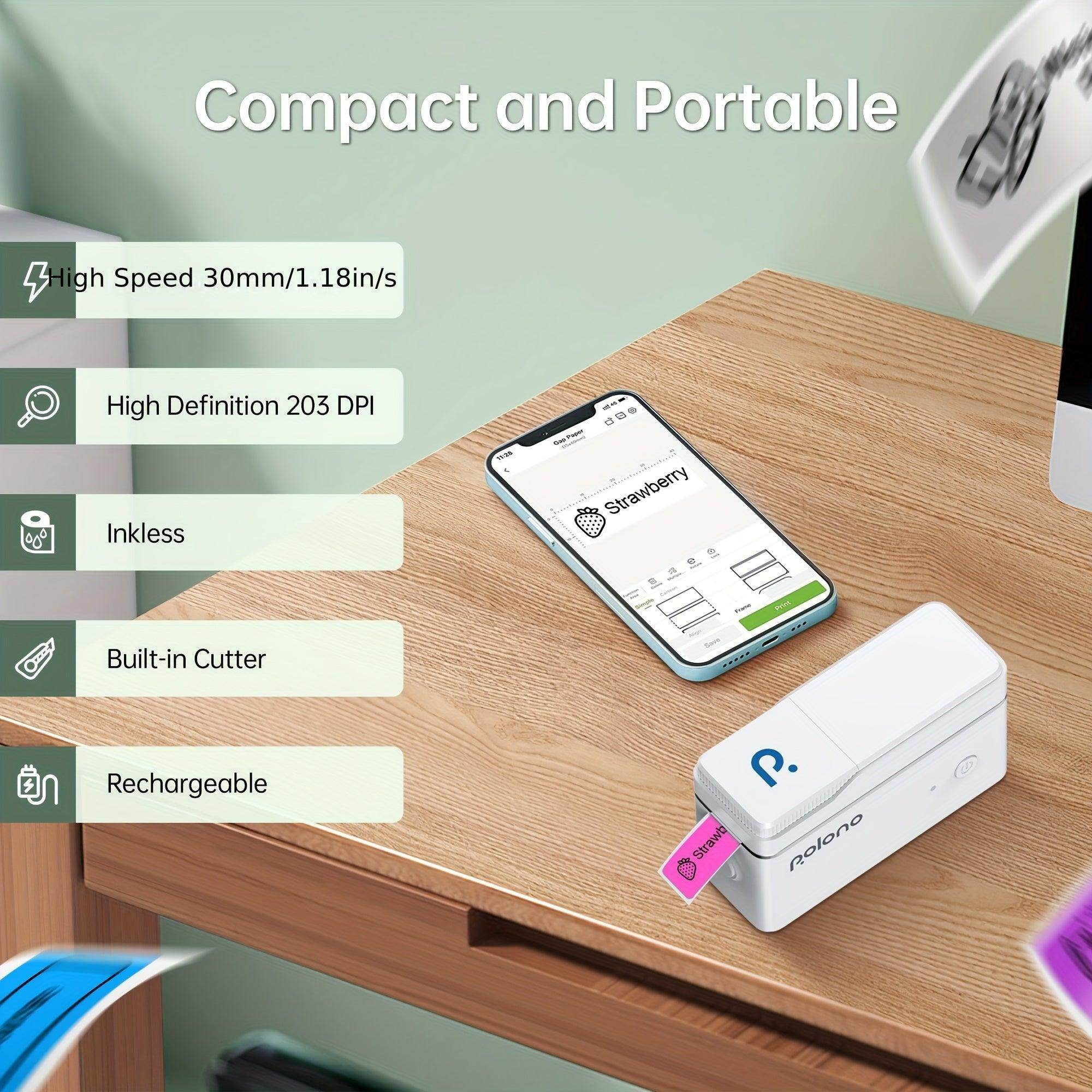 Label Maker Machine With Tape - My Store