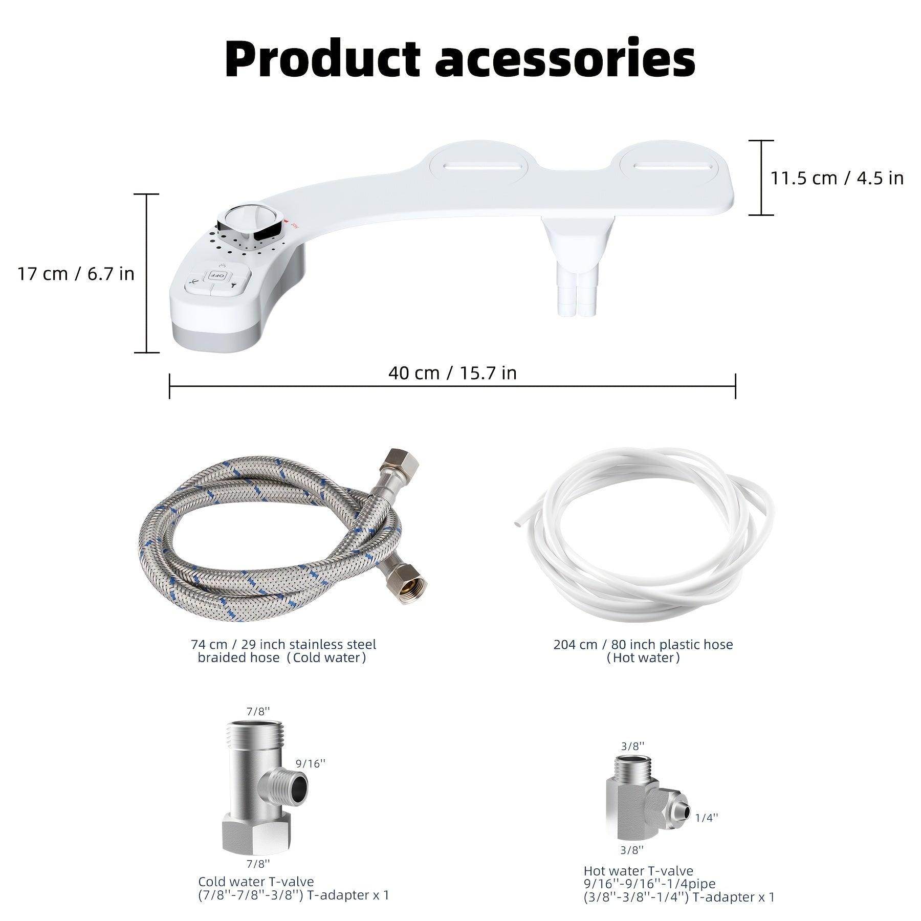 Dual Nozzle Toilet Seat Bidet - My Store