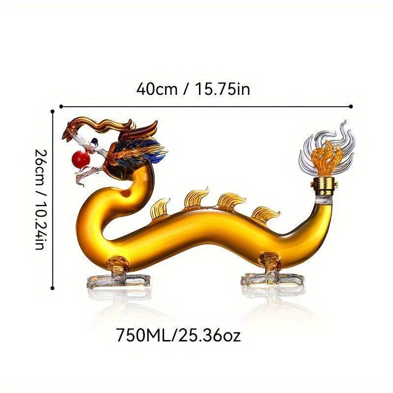 Glass Dragon Decanter 750ml - My Store