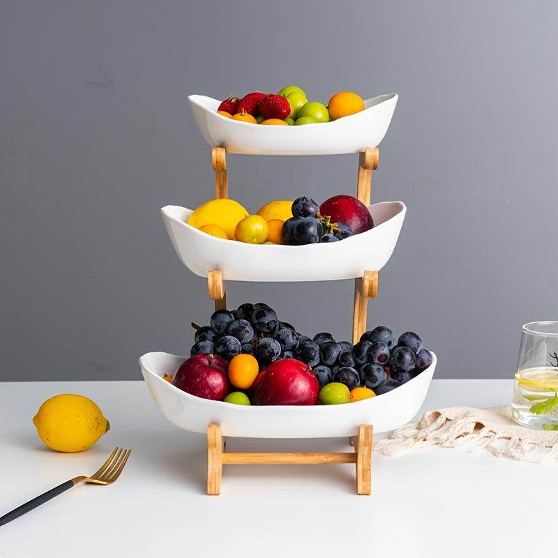 2/3 Tier Fruit Rack Snack Storage Plate - My Store
