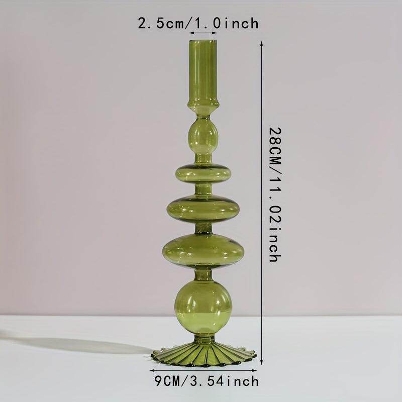 Romance Glass Candleholder - My Store