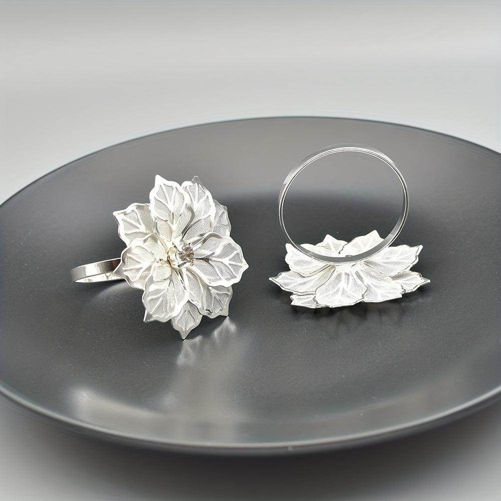 6pcs Flower Napkin Ring - My Store