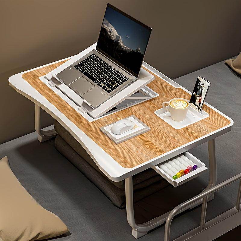 Foldable Laptop Desk with Cup & Phone Holder - My Store