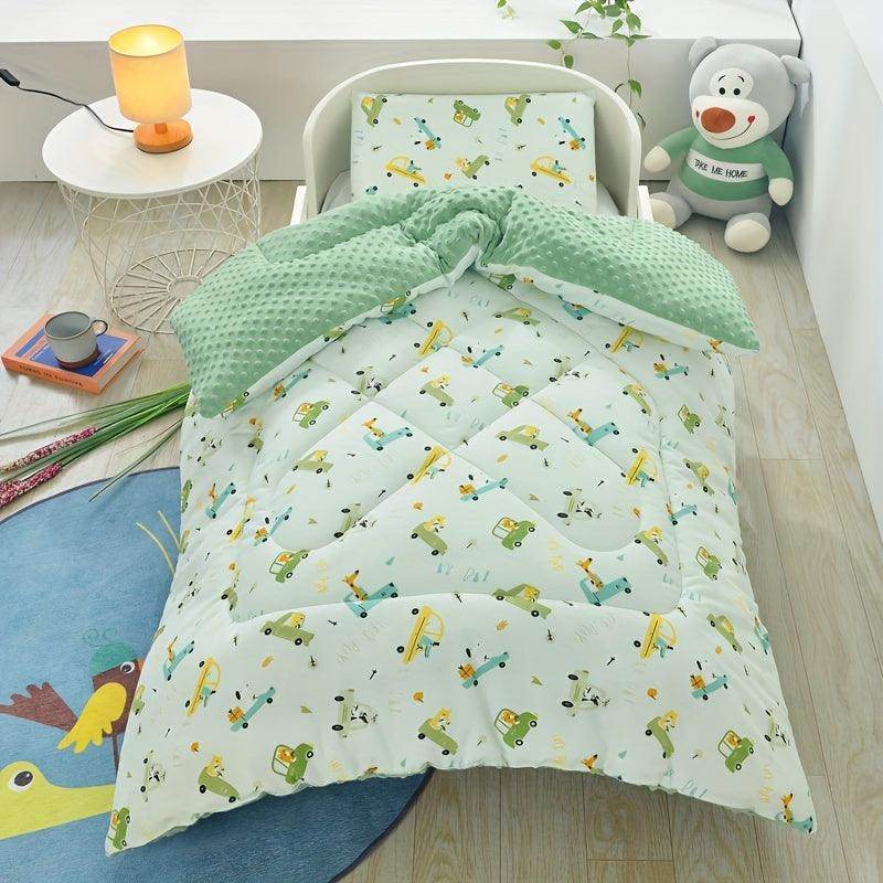 1pc Infants And Children's Comfort Bean Velvet Quilt - My Store