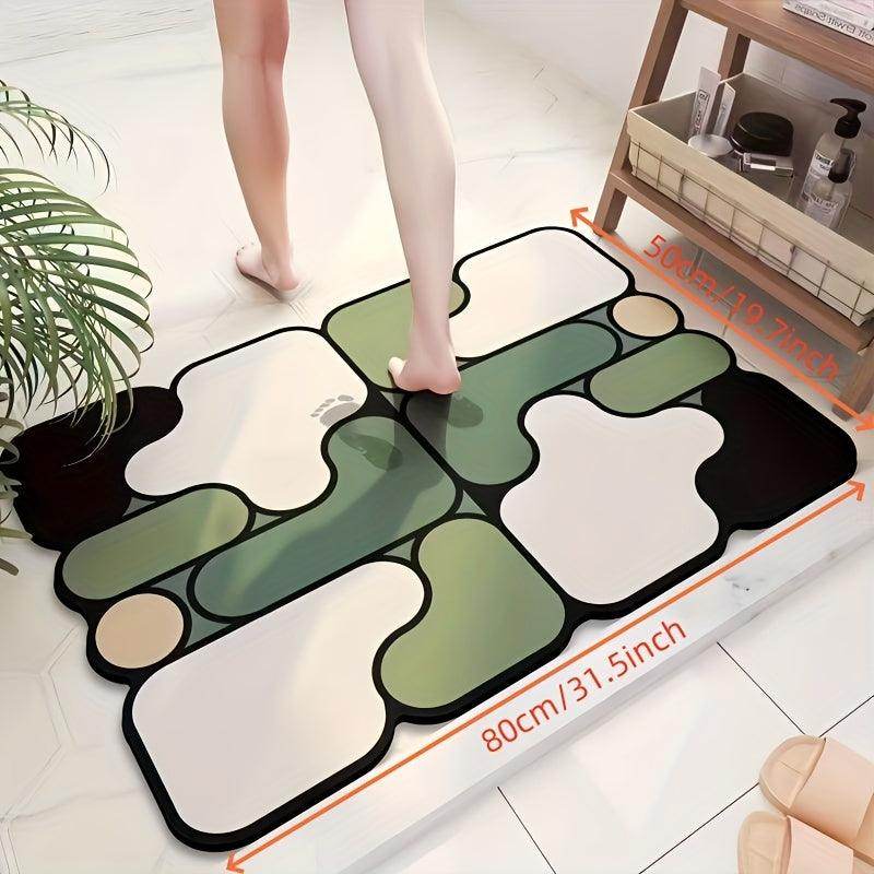 Creative Puzzle Diatomaceous Earth Bath Mat - My Store