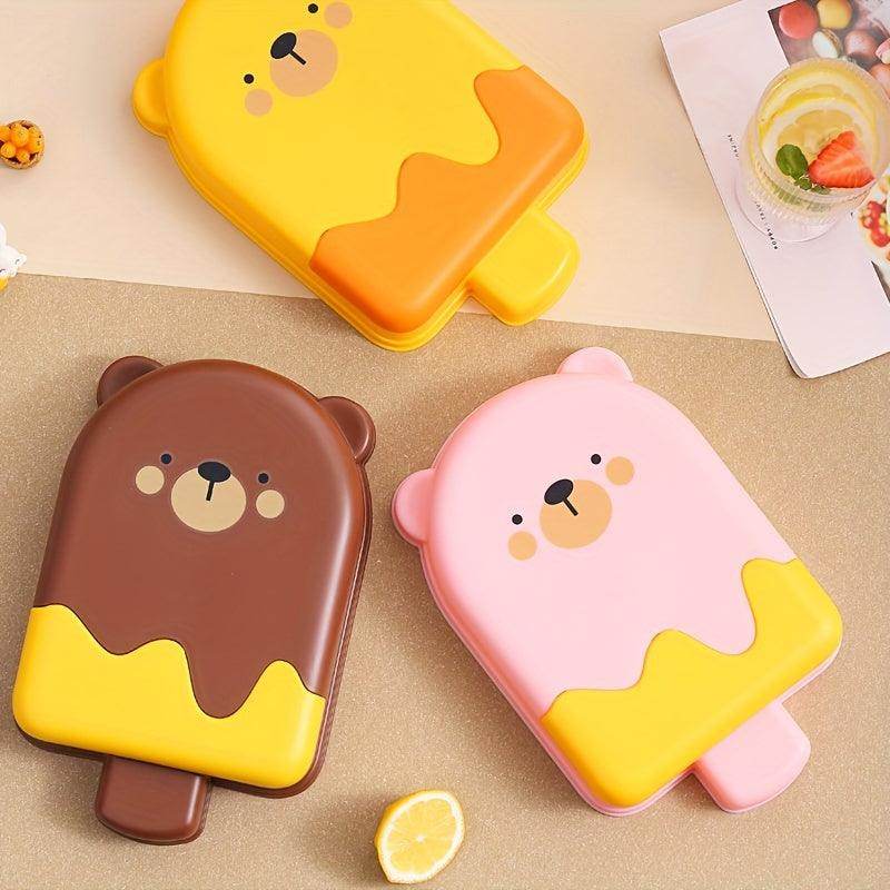 Bear-Shaped Ice Pop Molds Set - My Store