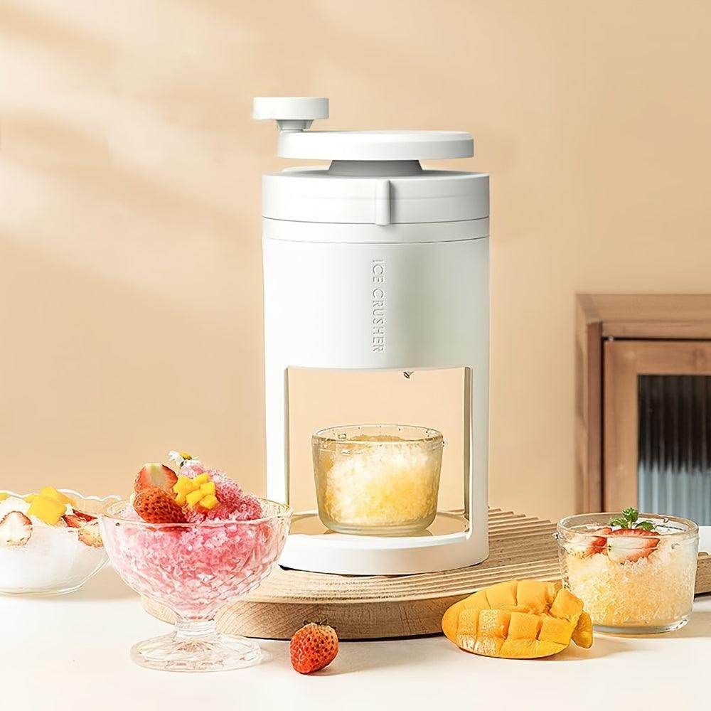 Portable Manual Ice Crusher with Stainless Steel Blades - My Store