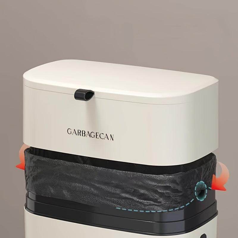 Wall-Mounted Trash Can with Lid - My Store