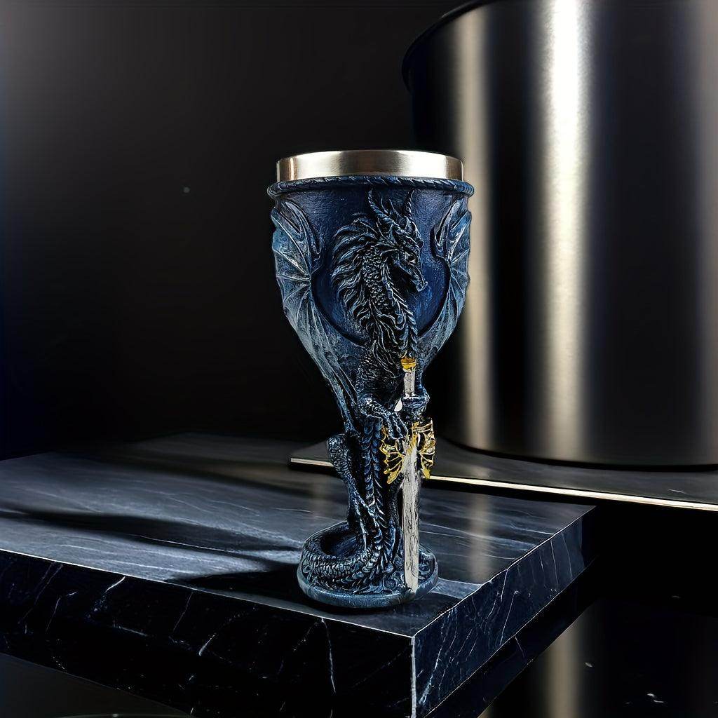 Dragon Sword Cup - 7oz Medieval Gothic Goblet - My Store