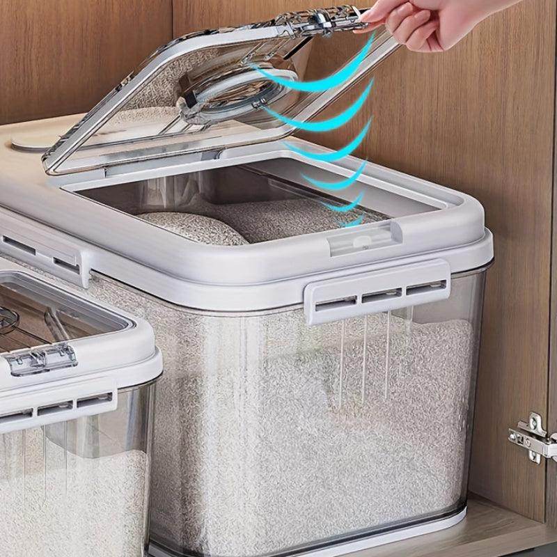 15kg Durable Plastic Airtight Rice Dispenser - My Store