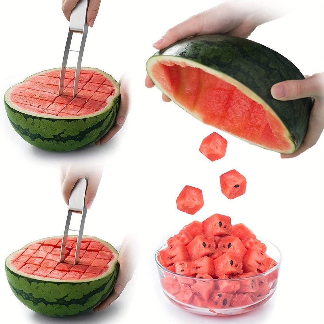 Quick & Safe Watermelon Cube Cutter - My Store