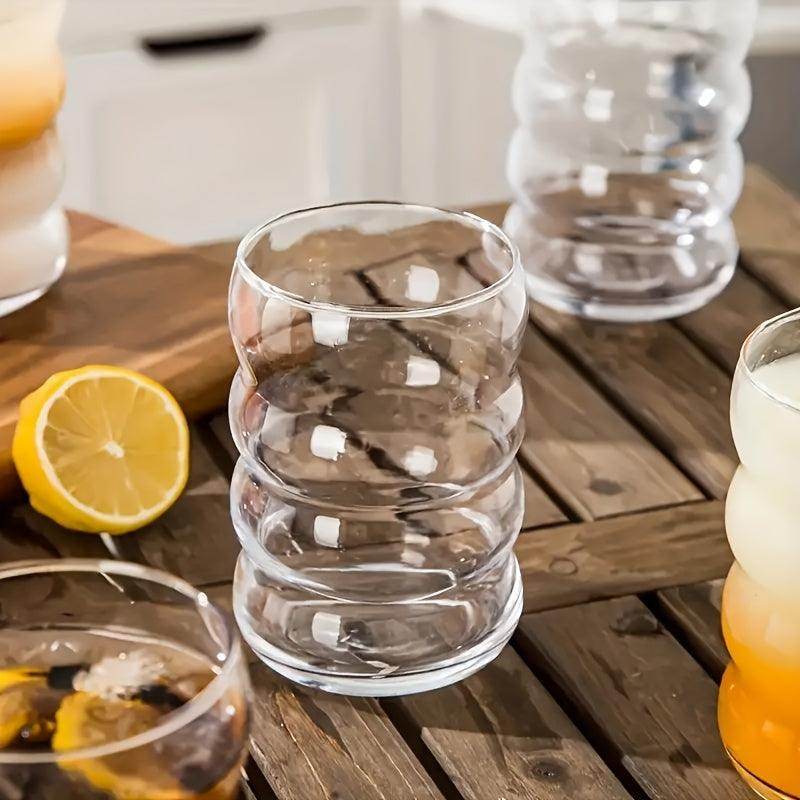 Vintage Cocktail Glass Set - 4pcs High Borosilicate Bubble Glass Cups - My Store