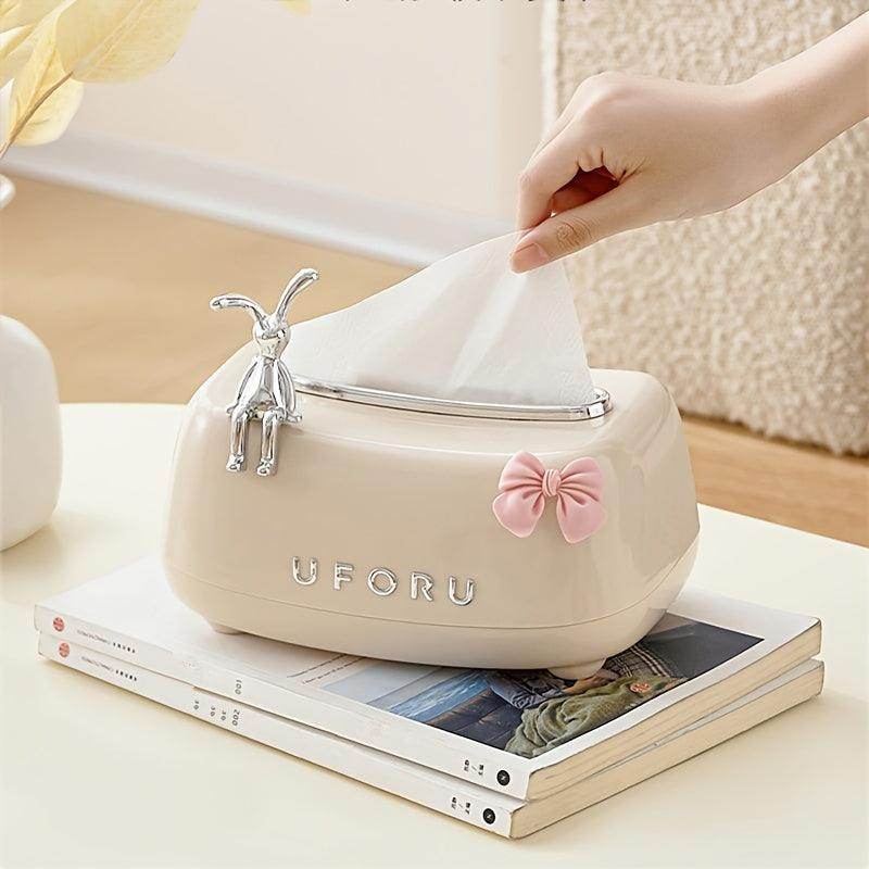 Cute Rabbit Tissue Box Cover - My Store