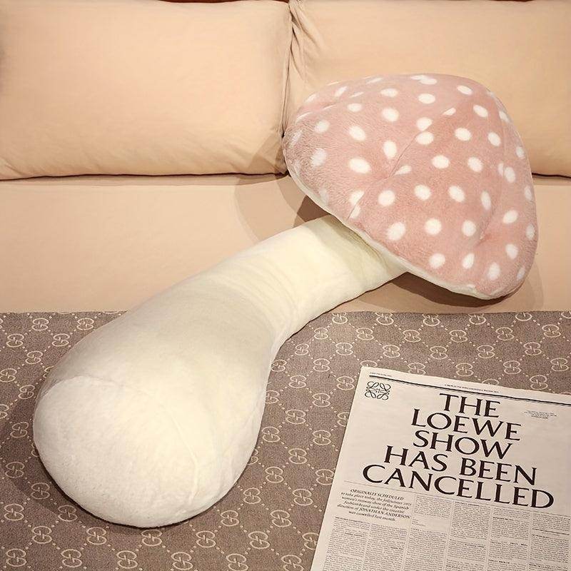 Mushroom-Shaped Polka Dot Pillow - My Store