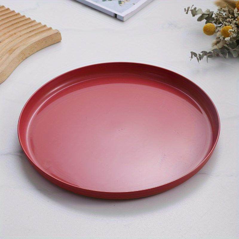 Unbreakable Decorative Round Tray - My Store