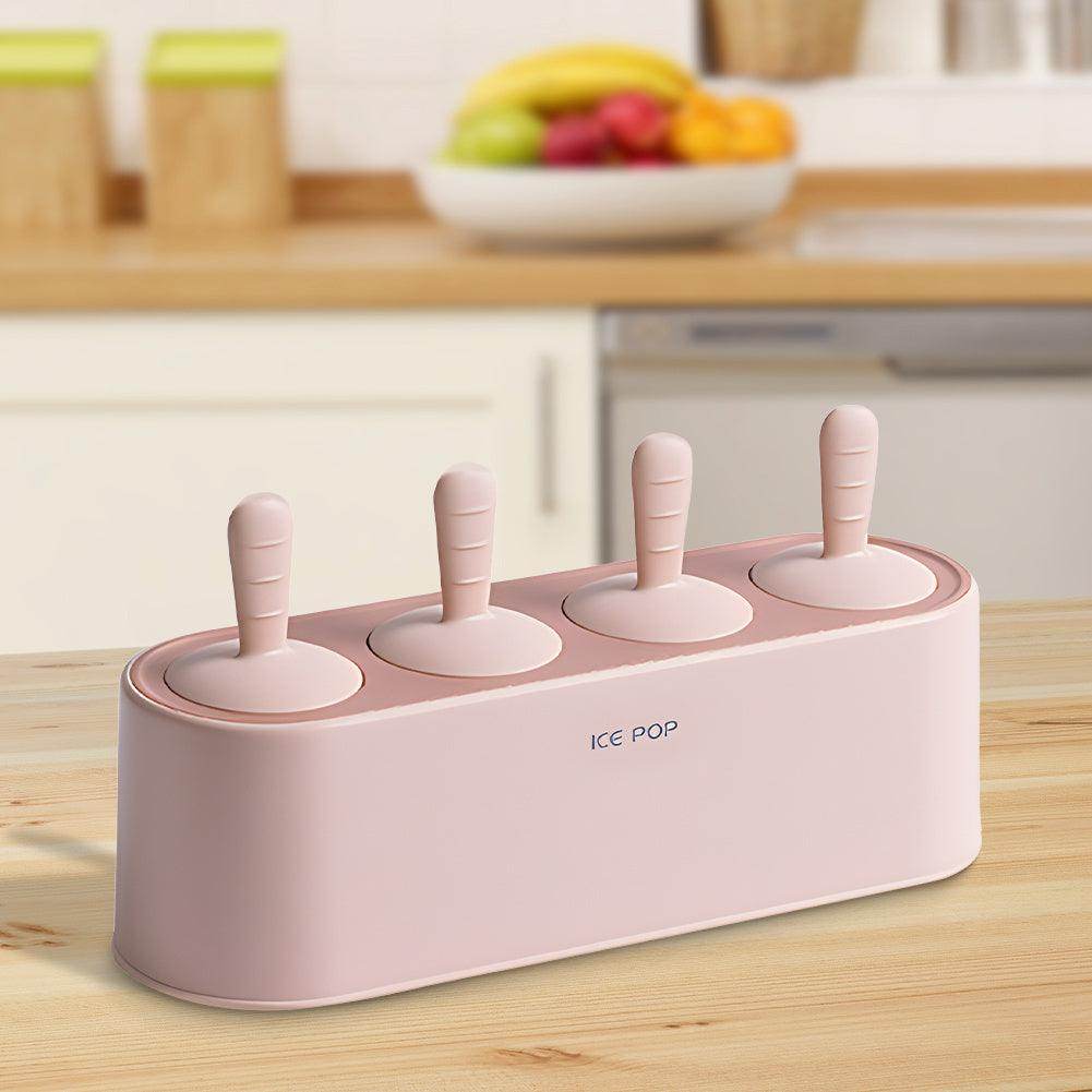 4-Slot Flexible Silicone Ice Lollipop Mold - My Store
