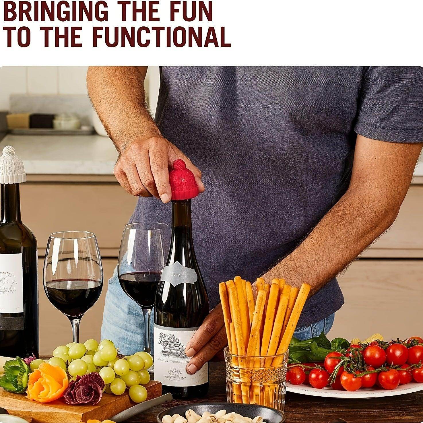 Wine Stoppers - Cartoon Red Riding Hood - My Store